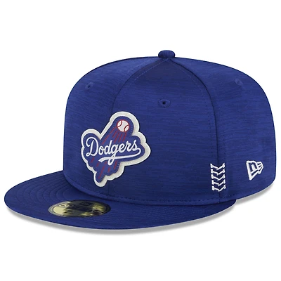 Men's New Era Royal Los Angeles Dodgers 2024 Clubhouse 59FIFTY Fitted Hat