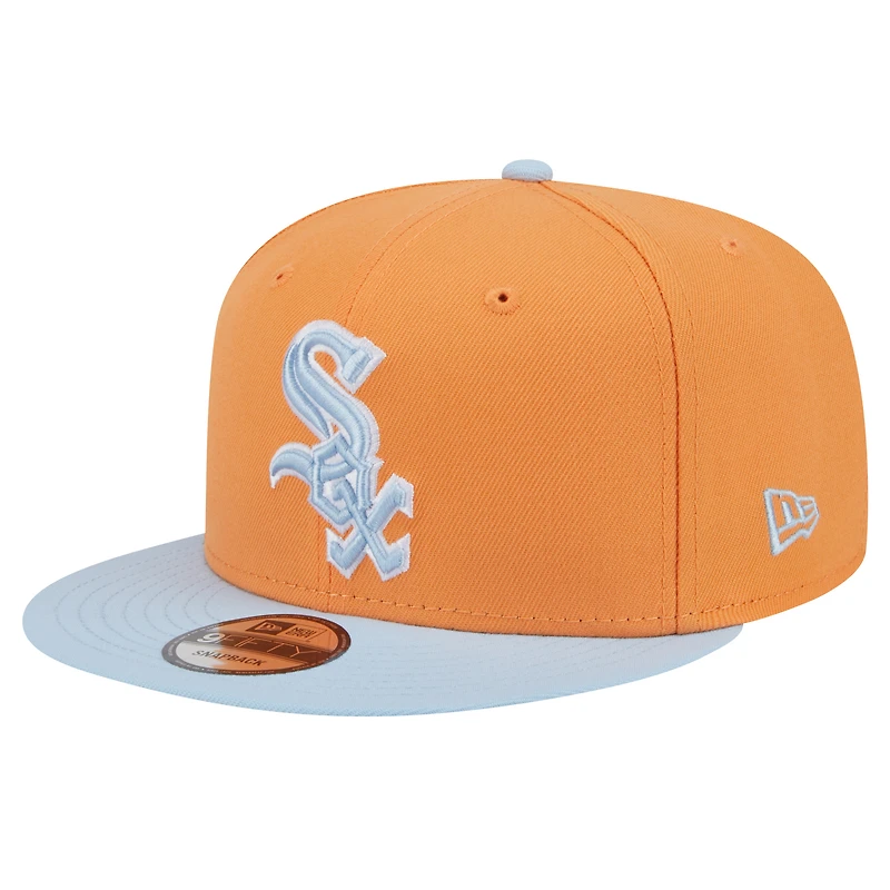 Men's New Era Chicago White Sox Spring Color Two-Tone 9FIFTY Snapback Hat