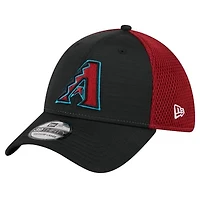 Men's New Era Black Arizona Diamondbacks Neo 39THIRTY Flex Hat