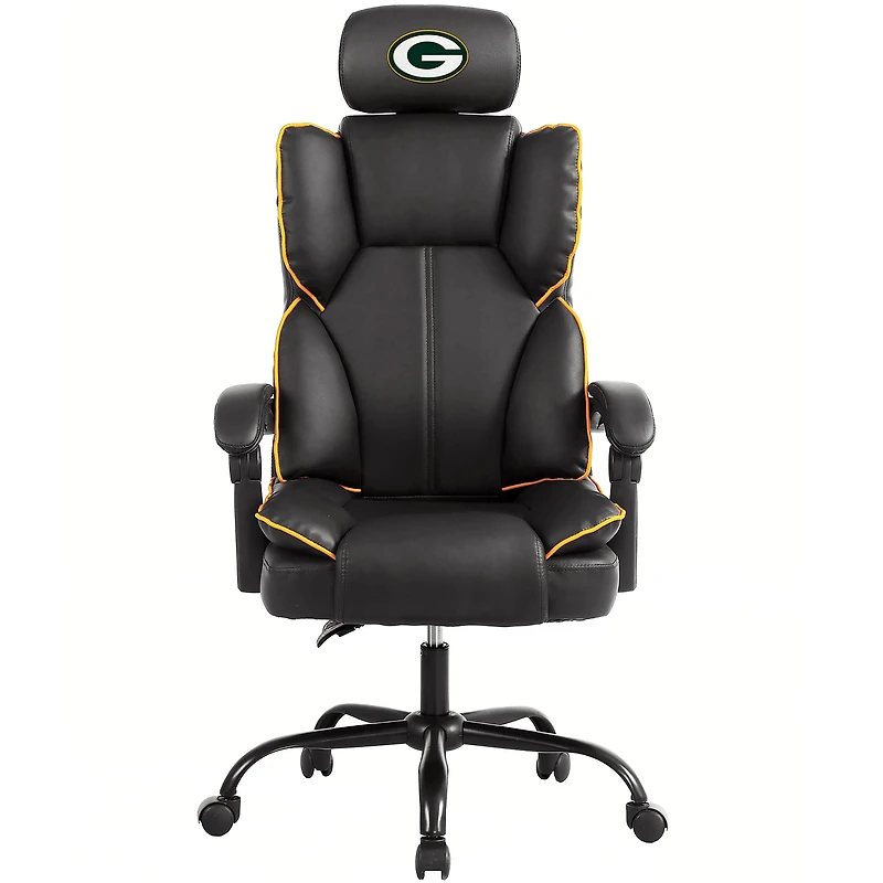 Imperial Black Green Bay Packers Champ Chair
