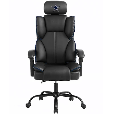 Imperial Black Dallas Cowboys Champ Chair
