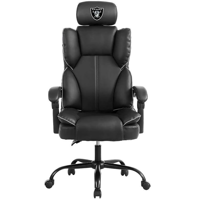 Imperial Black Las Vegas Raiders Champ Chair