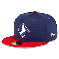 Men's New Era  Navy Chicago White Sox 2025 Batting Practice 59FIFTY Fitted Hat