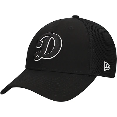 Men's New Era Black Los Angeles Dodgers Neo 39THIRTY Flex Hat