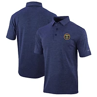 Men's Columbia  Navy Denver Nuggets Omni-Wick Set II Polo