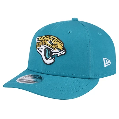 Men's New Era Teal Jacksonville Jaguars Main Low Profile 9FIFTY Snapback Hat
