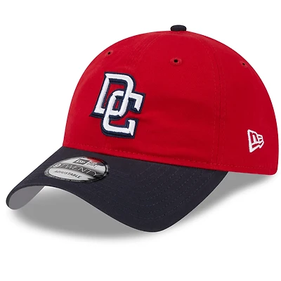 Men's New Era  Red Washington Nationals 2025 Batting Practice 9TWENTY Adjustable Hat
