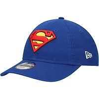 Youth New Era Blue Superman 9TWENTY Adjustable Hat