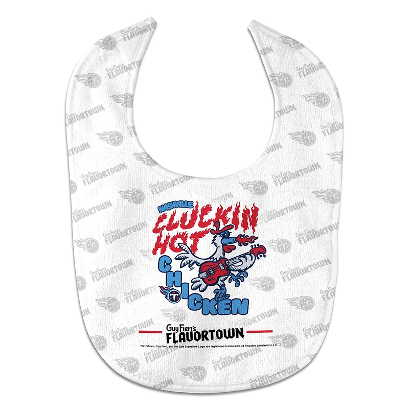 Infant WinCraft Tennessee Titans NFL x Guy Fieri’s Flavortown All Pro Baby Bib
