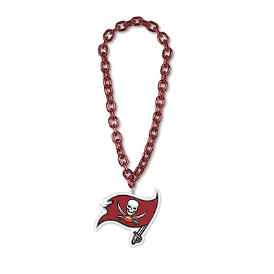 WinCraft Tampa Bay Buccaneers Big Chain Logo Plastic Necklace