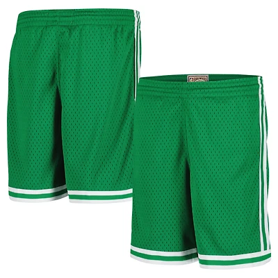 Youth Mitchell & Ness Green Boston Celtics Hardwood Classics Swingman Shorts
