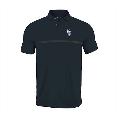 Men's Levelwear  Navy Kansas City Royals City Connect Sector Insignia Core Polo