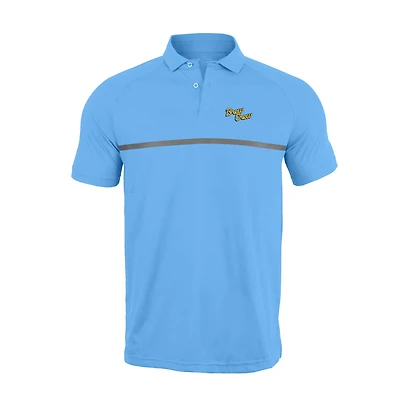 Men's Levelwear  Light Blue Milwaukee Brewers City Connect Sector Insignia Core Polo