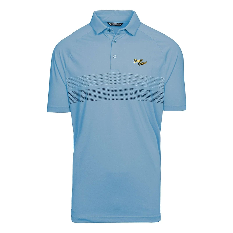 Men's Levelwear  Light Blue Milwaukee Brewers City Connect Mason Insignia Core Polo