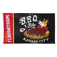 WinCraft Kansas City Chiefs NFL x Guy Fieri’s Flavortown 3' x 5' One-Sided Deluxe Flag