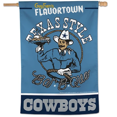 WinCraft Dallas Cowboys NFL x Guy Fieri’s Flavortown 28" x 40" One-Sided Vertical Banner