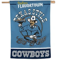 WinCraft Dallas Cowboys NFL x Guy Fieri’s Flavortown 28" x 40" One-Sided Vertical Banner