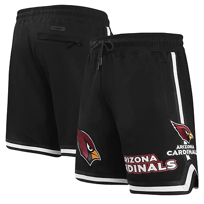 Men's Pro Standard Black Arizona Cardinals Classic Chenille Shorts