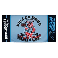 WinCraft Carolina Panthers NFL x Guy Fieri’s Flavortown 30" x 60" Spectra Beach Towel