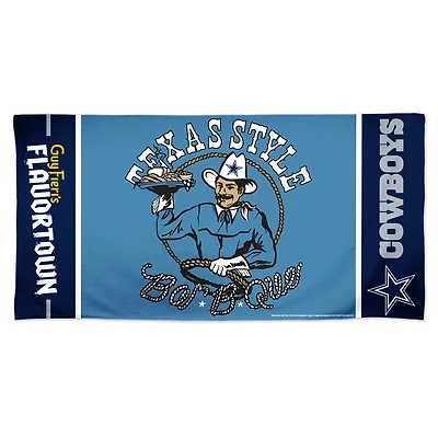 WinCraft Dallas Cowboys NFL x Guy Fieri’s Flavortown 30" x 60" Spectra Beach Towel