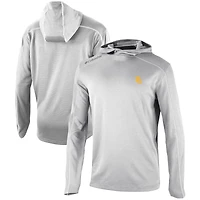 Men's Columbia  Gray Baylor Bears Omni-Wick Shotgun Pullover Hoodie