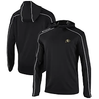 Men's Columbia  Black Colorado Buffaloes Omni-Wick Shotgun Pullover Hoodie