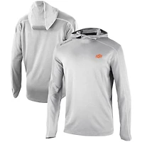 Men's Columbia  Gray Oklahoma State Cowboys Omni-Wick Shotgun Pullover Hoodie