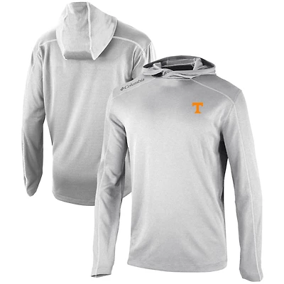 Men's Columbia  Gray Tennessee Volunteers Omni-Wick Shotgun Pullover Hoodie