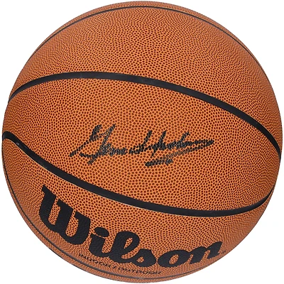 Gene Hackman Hoosiers Autographed NCAA Basketball