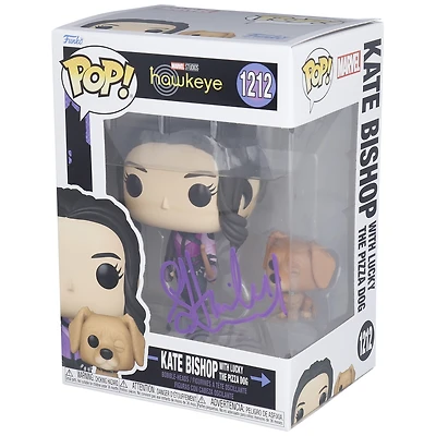 Hailee Steinfeld Hawkeye Autographed Kate Bishop #1212 Funko Pop!