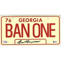 Burt Reynolds Smokey and the Bandit Autographed License Plate - BAS