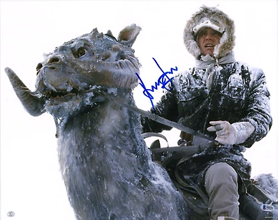 Harrison Ford The Empire Strikes Back Autographed 16" x 20" Riding Tauntaun Photograph - BAS