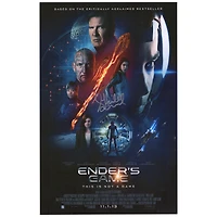 Hailee Steinfeld Ender's Game Autographed 11" x 17" Movie Poster