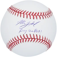 Mick Abel Philadelphia Phillies Autographed Baseball with "Ring The Bell" Inscription