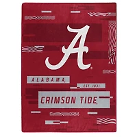 The Northwest Group  Alabama Crimson Tide 50" x 60" Digitize Raschel Throw Blanket