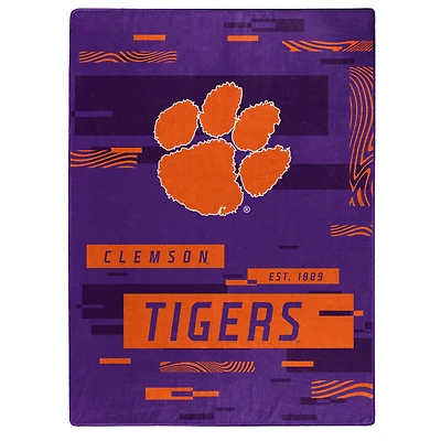 The Northwest Group  Clemson Tigers 50" x 60" Digitize Raschel Throw Blanket