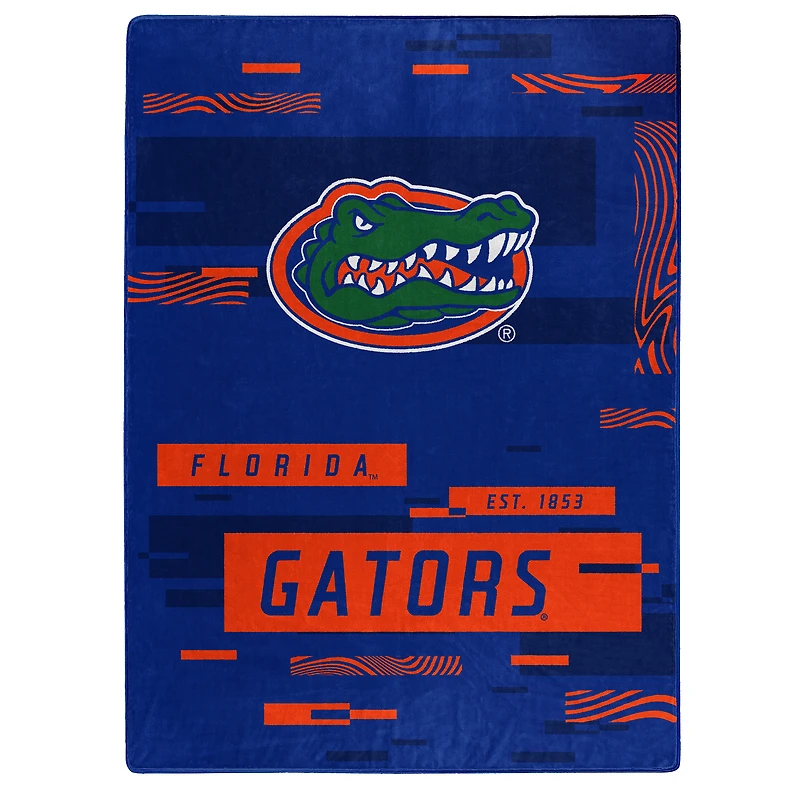 The Northwest Group  Florida Gators 50" x 60" Digitize Raschel Throw Blanket