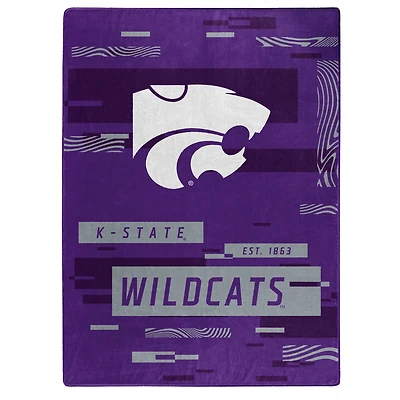 The Northwest Group  Kansas State Wildcats 50" x 60" Digitize Raschel Throw Blanket