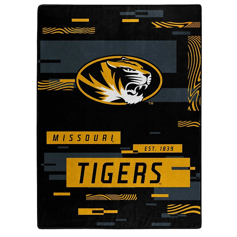 The Northwest Group  Missouri Tigers 50" x 60" Digitize Raschel Throw Blanket