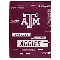 The Northwest Group  Texas A&M Aggies 50" x 60" Digitize Raschel Throw Blanket