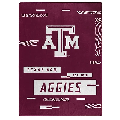 The Northwest Group  Texas A&M Aggies 50" x 60" Digitize Raschel Throw Blanket