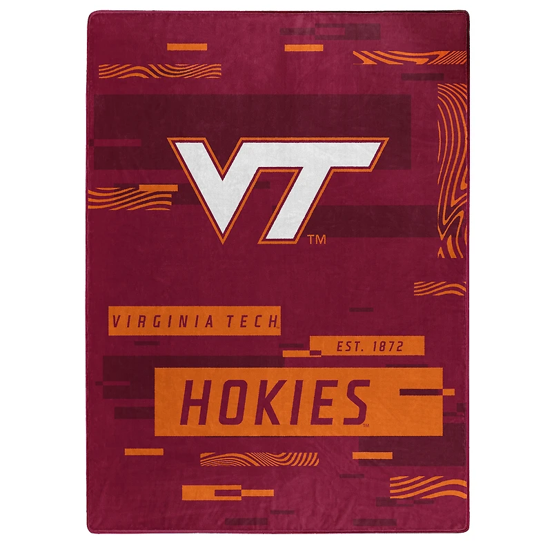 The Northwest Group  Virginia Tech Hokies 50" x 60" Digitize Raschel Throw Blanket