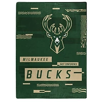 The Northwest Group  Milwaukee Bucks 50" x 60" Digitize Raschel Throw Blanket