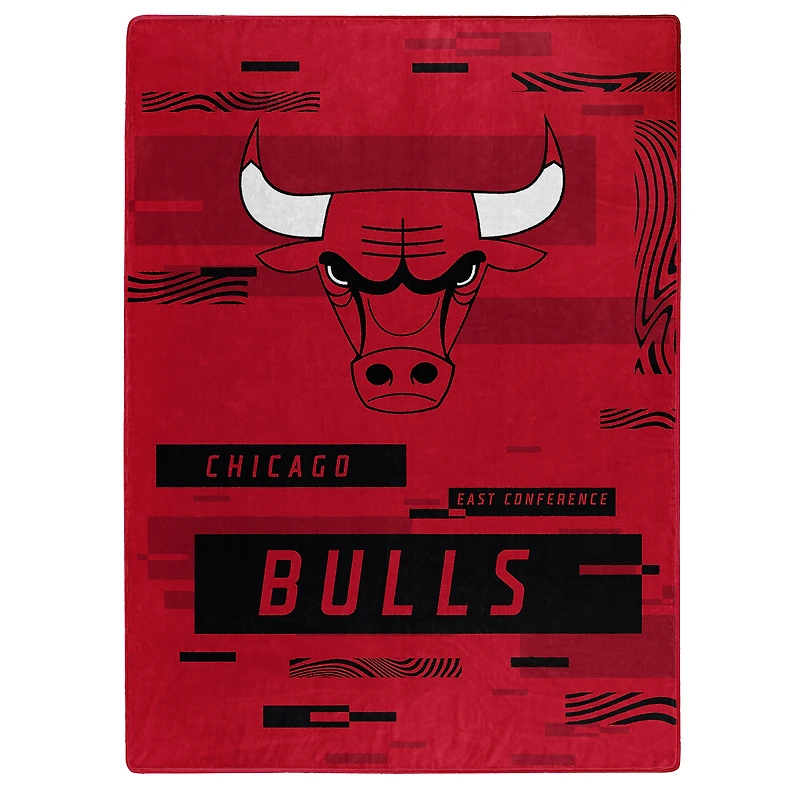 The Northwest Group  Chicago Bulls 50" x 60" Digitize Raschel Throw Blanket