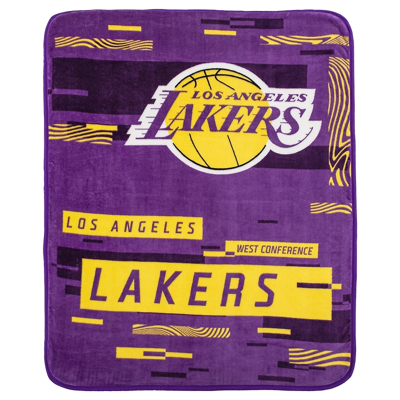 The Northwest Group  Los Angeles Lakers 60" x 80" Digitize Raschel Throw Blanket