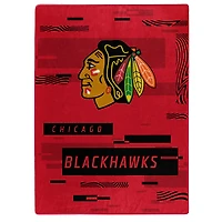 The Northwest Group  Chicago Blackhawks 50" x 60" Digitize Raschel Throw Blanket