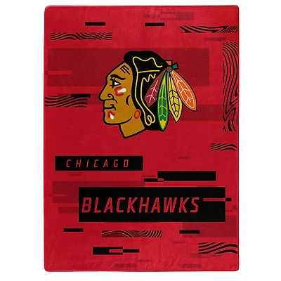 The Northwest Group  Chicago Blackhawks 50" x 60" Digitize Raschel Throw Blanket