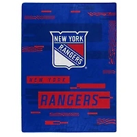The Northwest Group  New York Rangers 50" x 60" Digitize Raschel Throw Blanket
