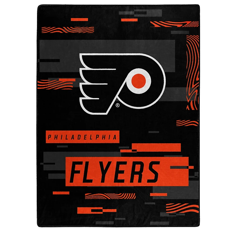 The Northwest Group  Philadelphia Flyers 50" x 60" Digitize Raschel Throw Blanket