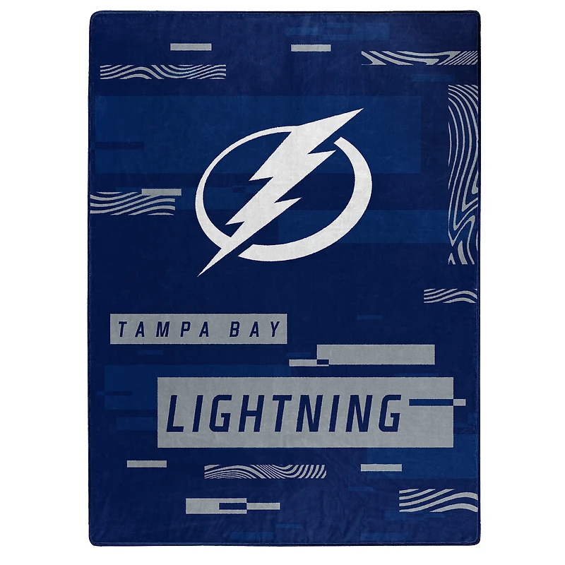 The Northwest Group  Tampa Bay Lightning 50" x 60" Digitize Raschel Throw Blanket
